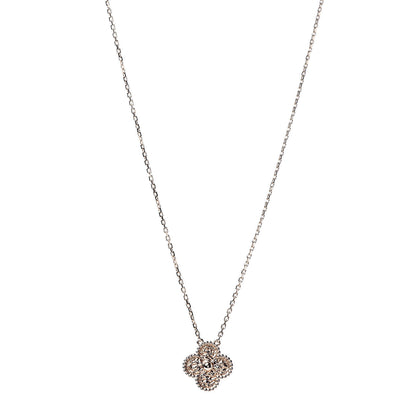 Van Cleef & Arpels 18K Rose Gold Vintage Alhambra Pendant Necklace 1 of 7