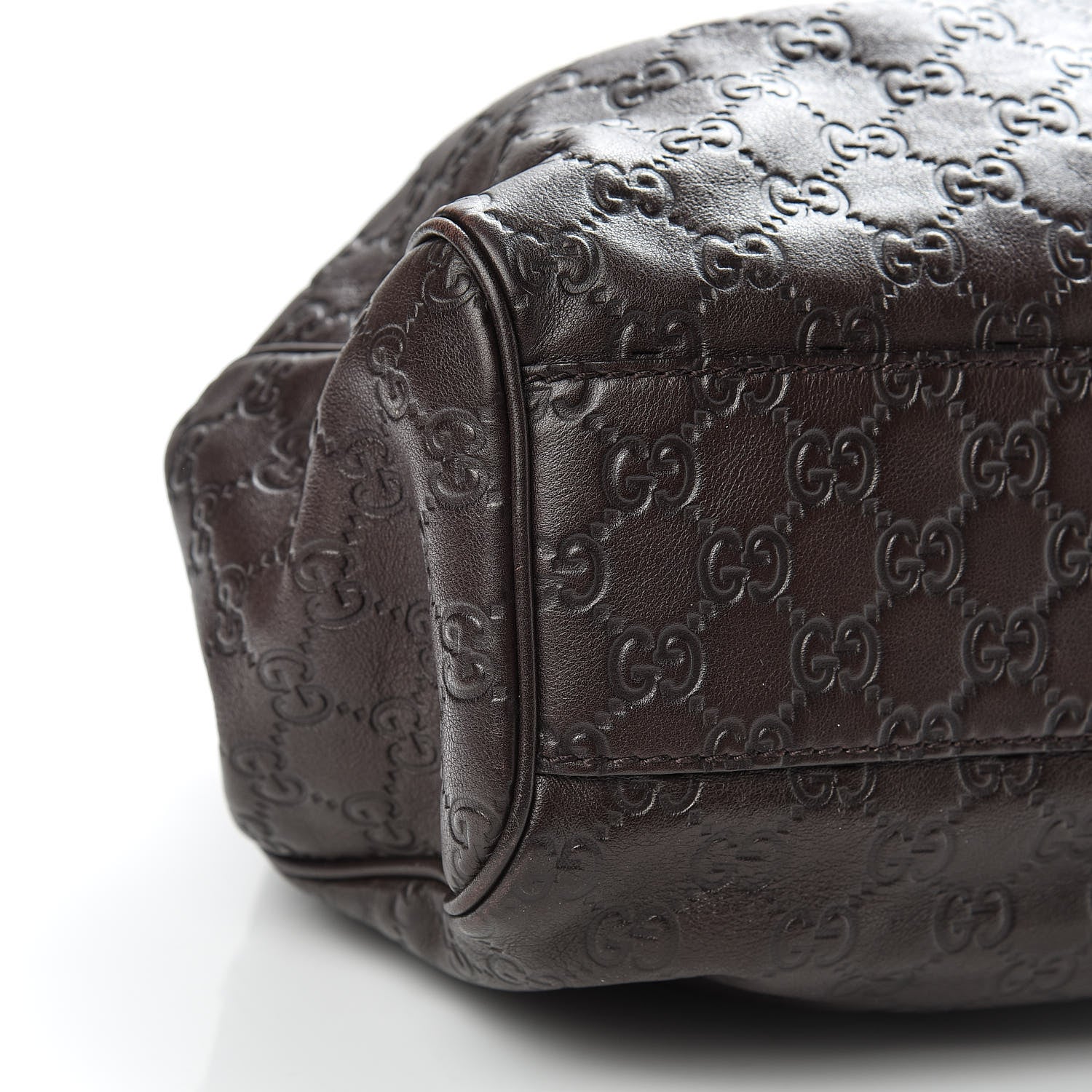 Gucci Guccissima Medium Sukey Tote Chocolate 9 of 11