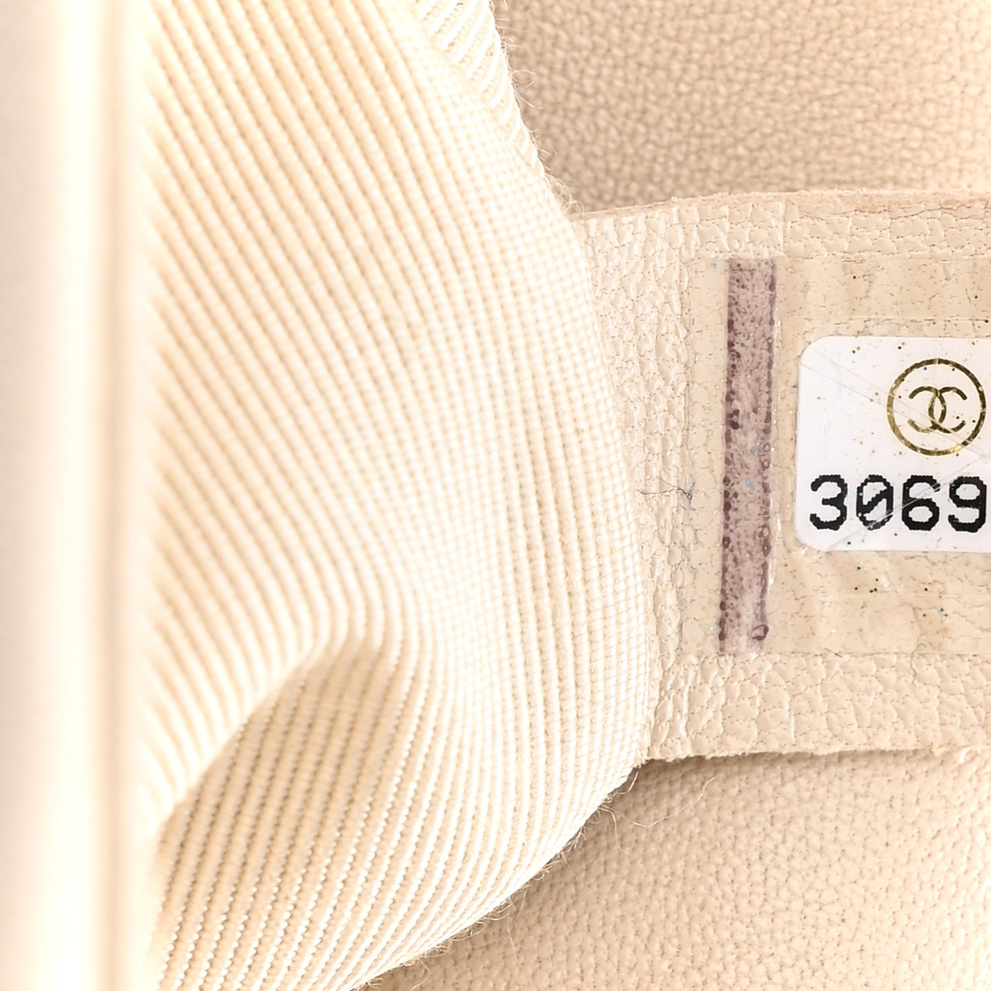Goatskin Quilted Medium Chanel 19 Flap Beige