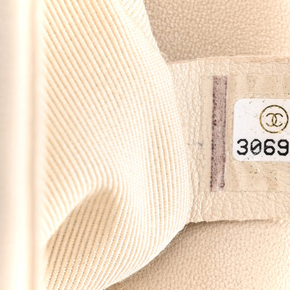 Chanel Goatskin Quilted Medium Chanel 19 Flap Beige 7 of 13