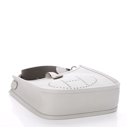 Hermes Taurillon Clemence Amazone Evelyne TPM Gris Perle Etain 4 of 8