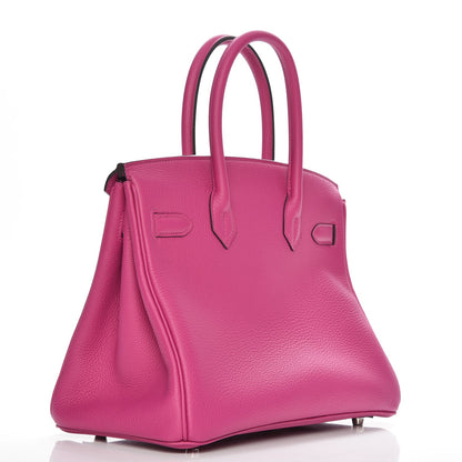Hermes Togo Birkin 30 Rose Pourpre 3 of 29