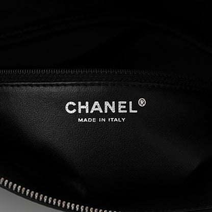 Chanel Calfskin Quilted CC Shoulder Bag Black 6 of 10