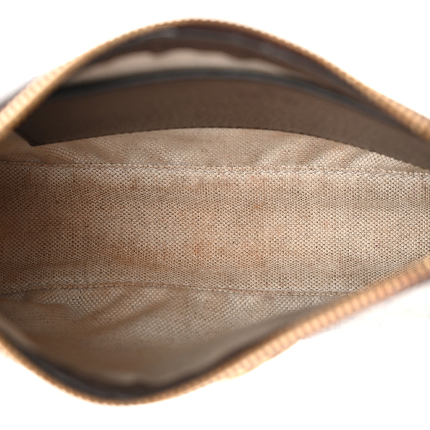 Gucci GG Supreme Monogram Textured Dollar Calfskin Web Small Ophidia GG Handbag Beige Ebony New Acero 5 of 12