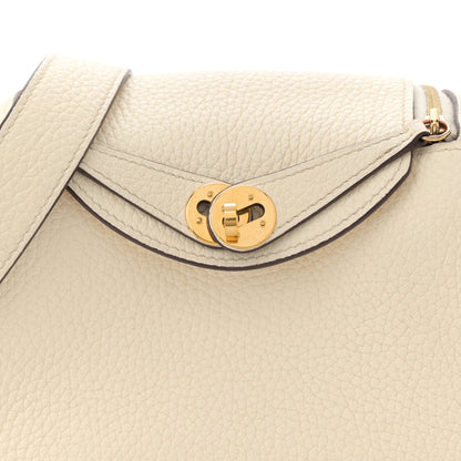 Hermes Taurillon Clemence Mini Lindy 20 Nata 8 of 12