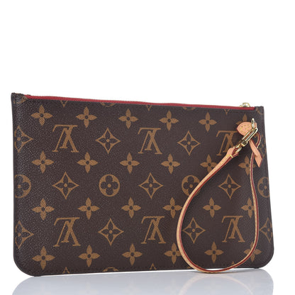 Louis Vuitton Monogram Neverfull MM GM Pochette Cherry 3 of 7