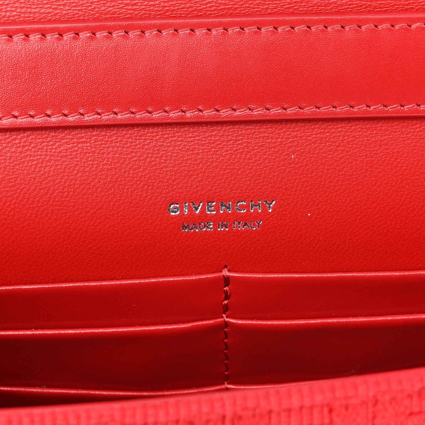 Woven 4G Embossed 4G Crossbody Red
