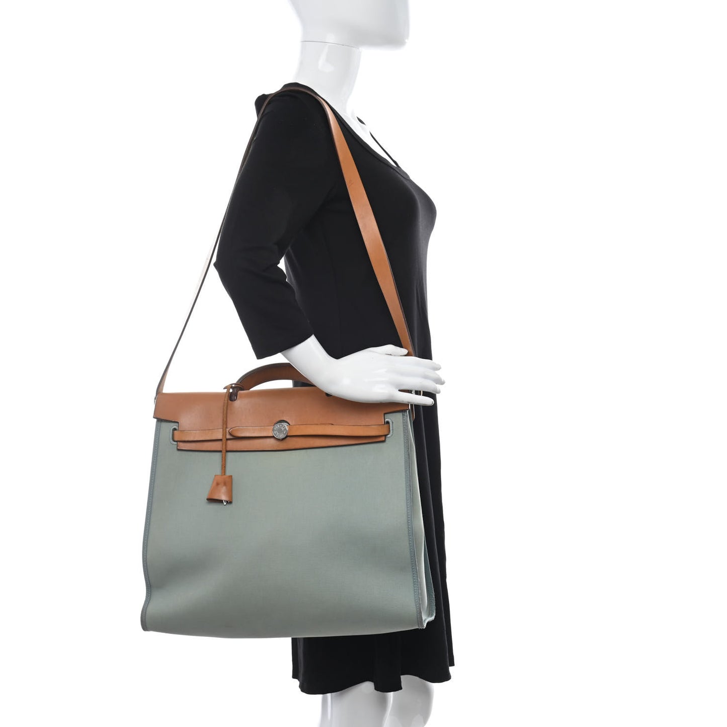 Toile Officier Barenia Herbag Zip PM 39 Ciel Natural