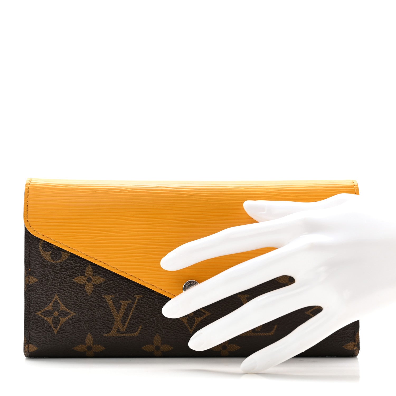 Louis Vuitton Monogram Epi Marie-Lou Long Wallet Citron 2 of 6