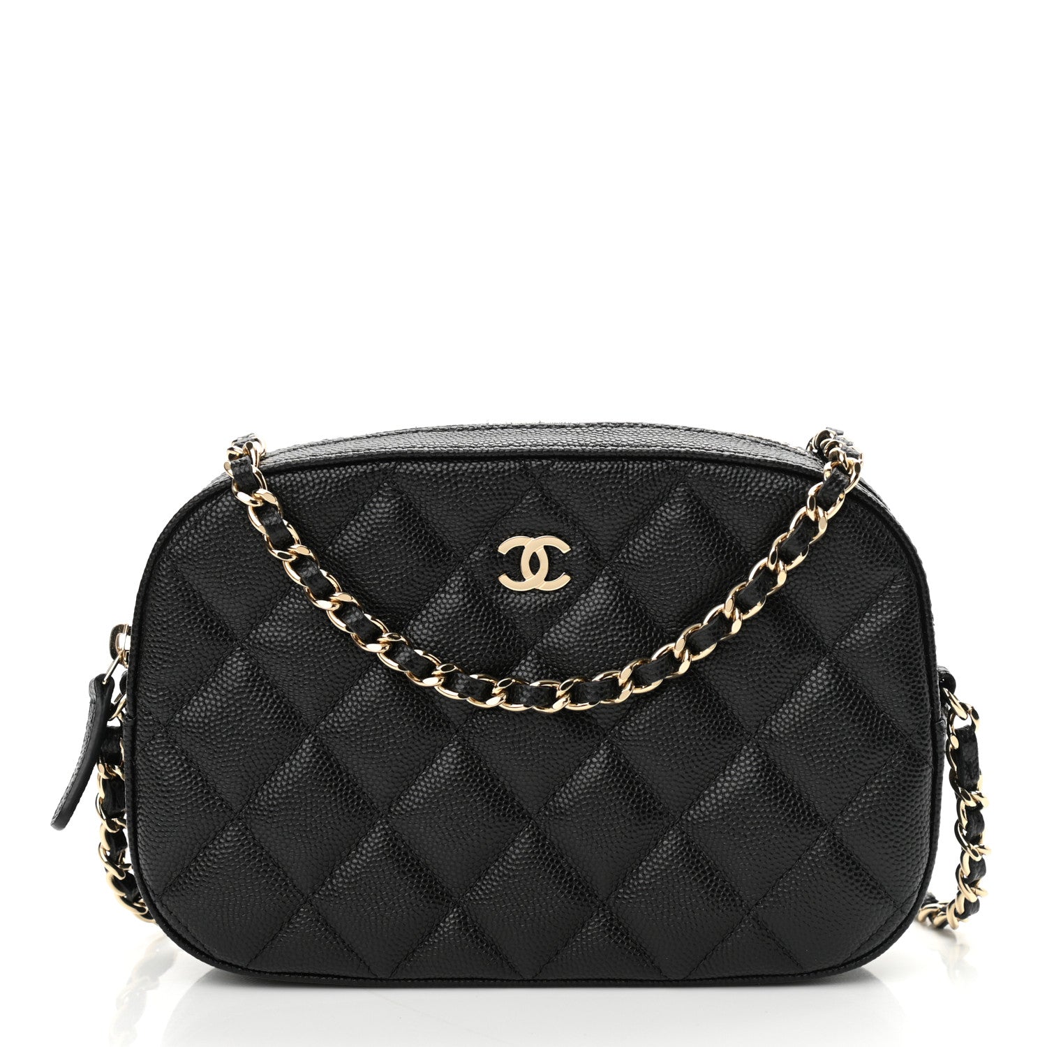 Chanel Caviar Quilted Vanity With Chain Black 3 of 12