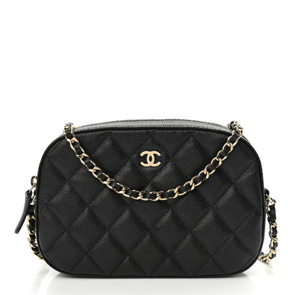 Chanel Caviar Quilted Vanity With Chain Black 3 of 12