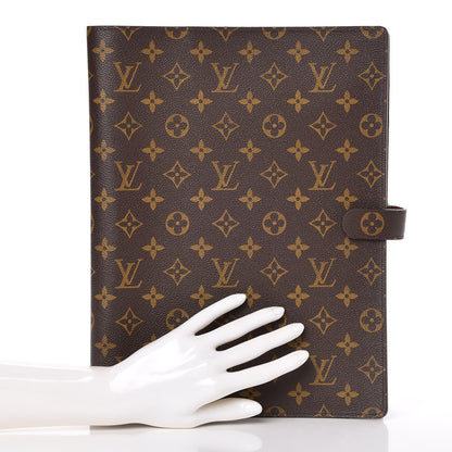 Louis Vuitton Monogram Cover Bloc A4 Agenda 2 of 9