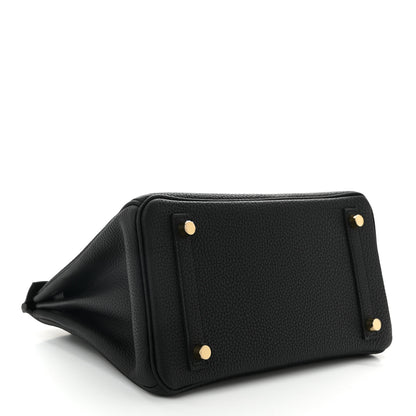Hermes Togo Birkin 25 Black 3 of 9