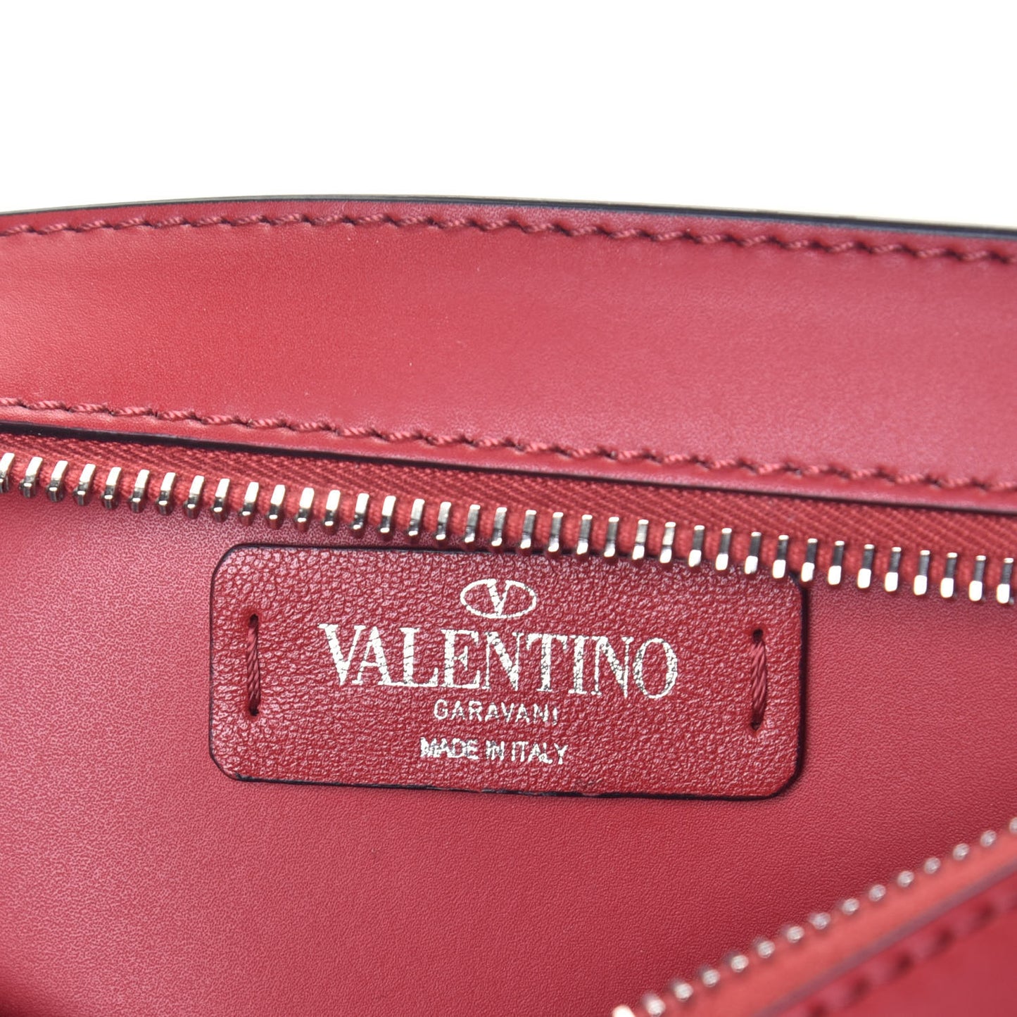 Calfskin VLTN Belt Bag Red
