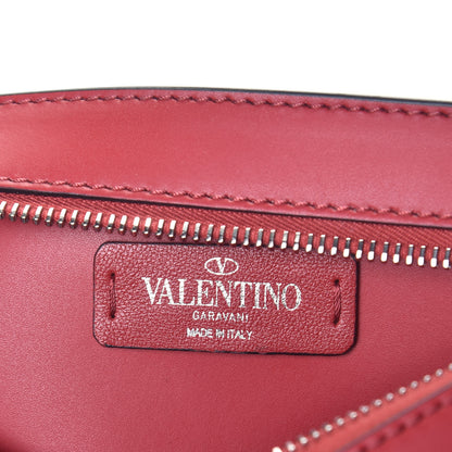 Valentino Garavani Calfskin VLTN Belt Bag Red 6 of 8