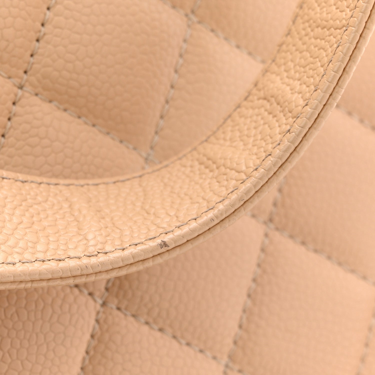 Chanel Caviar Quilted Grand Shopping Tote GST Beige Clair 17 of 19