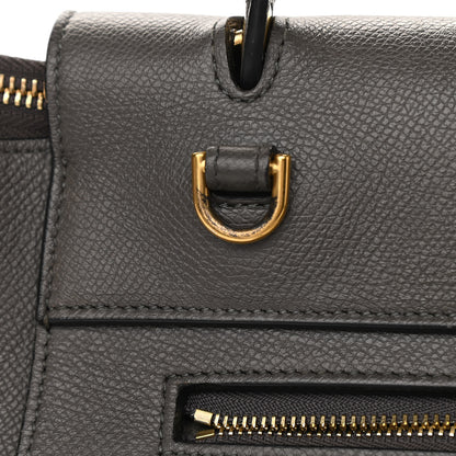 Celine Baby Grained Calfskin Micro Belt Bag Grey 20 of 20