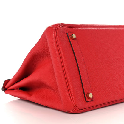 Hermes Togo Birkin 35 Geranium 7 of 37
