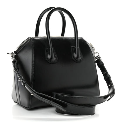 Givenchy Shiny Lord Calfskin Mini Antigona Black 3 of 9