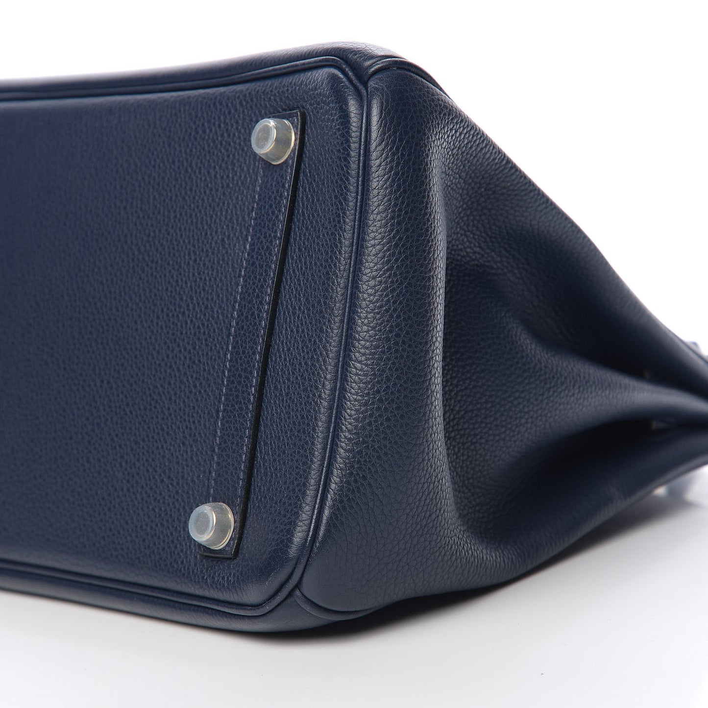 Taurillon Clemence Birkin 35 Bleu Abysse