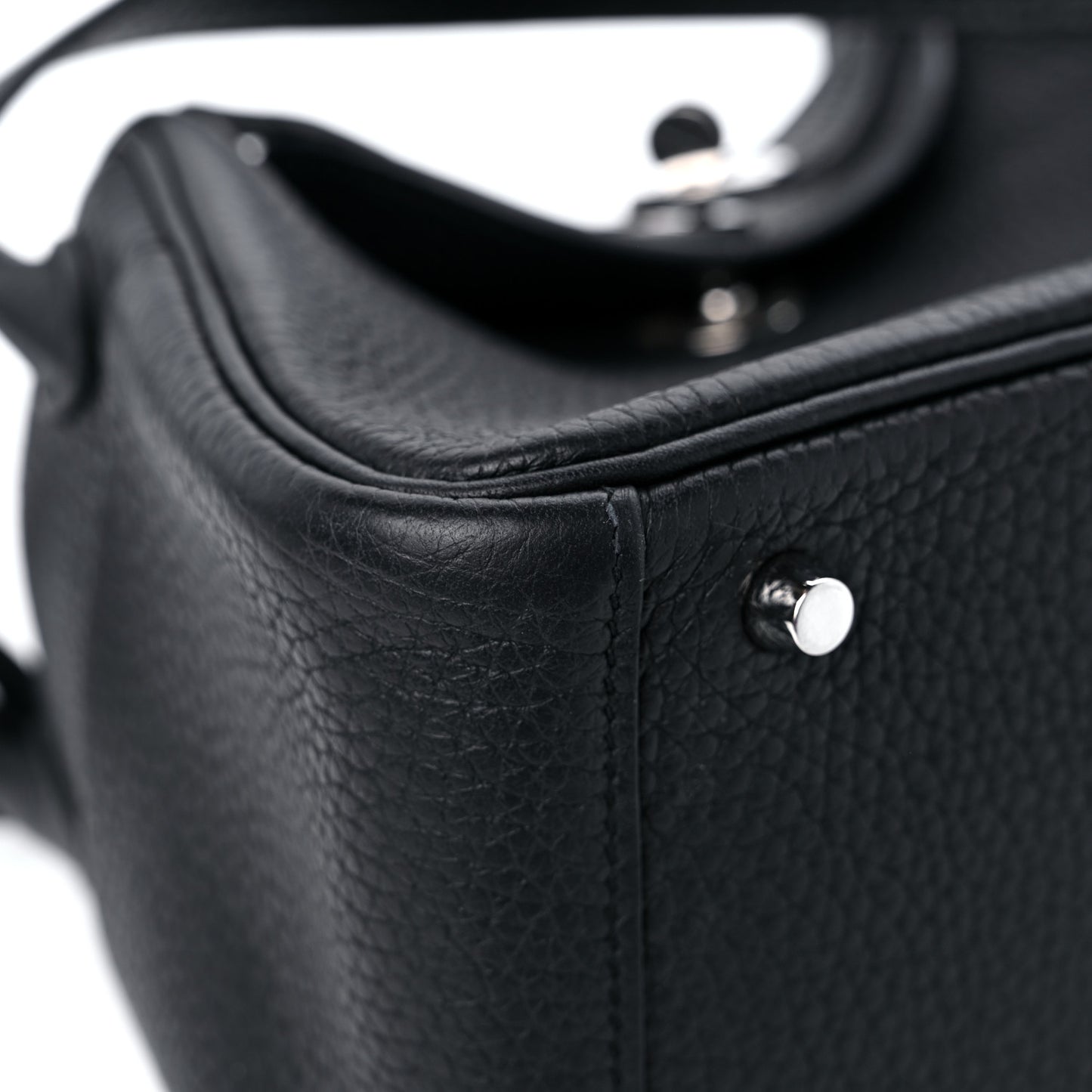 Taurillon Clemence Mini Lindy 20 Black