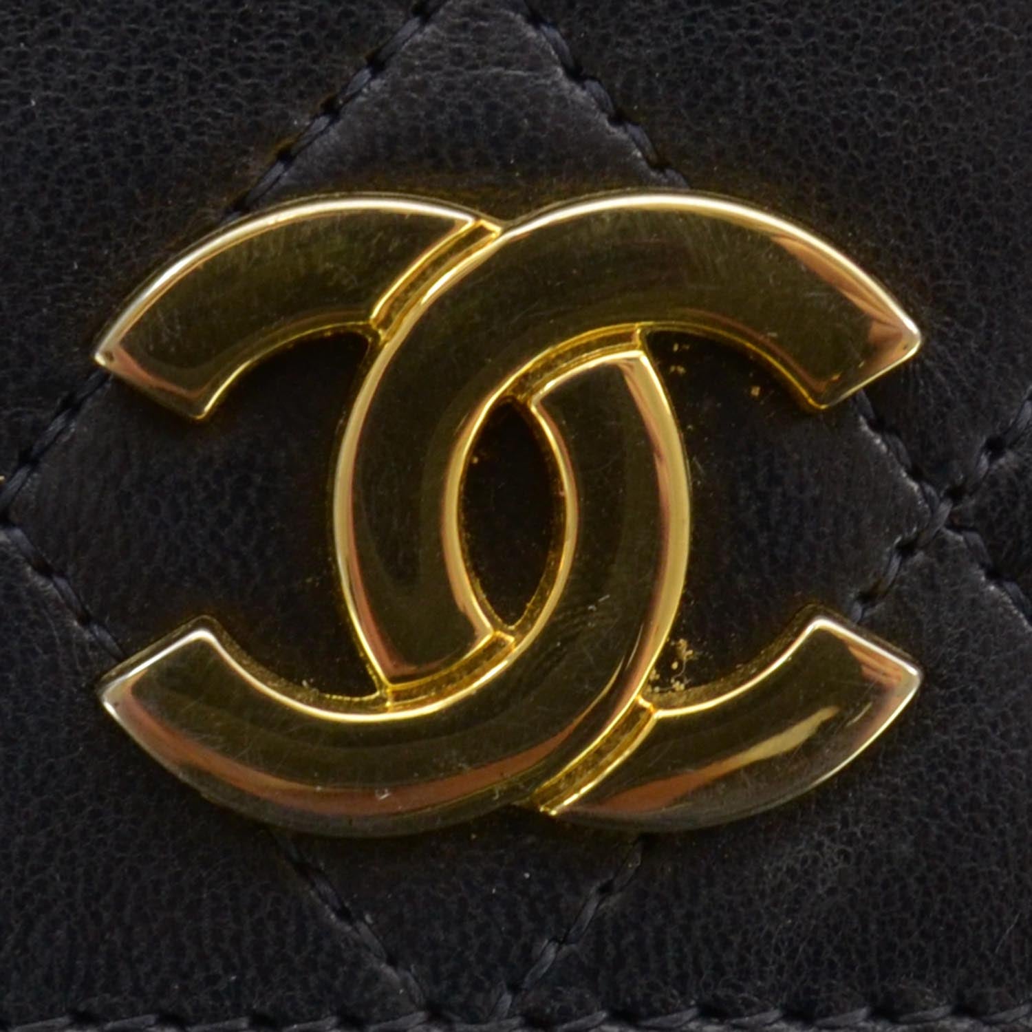 Chanel Lambskin Small Flap Navy 5 of 9