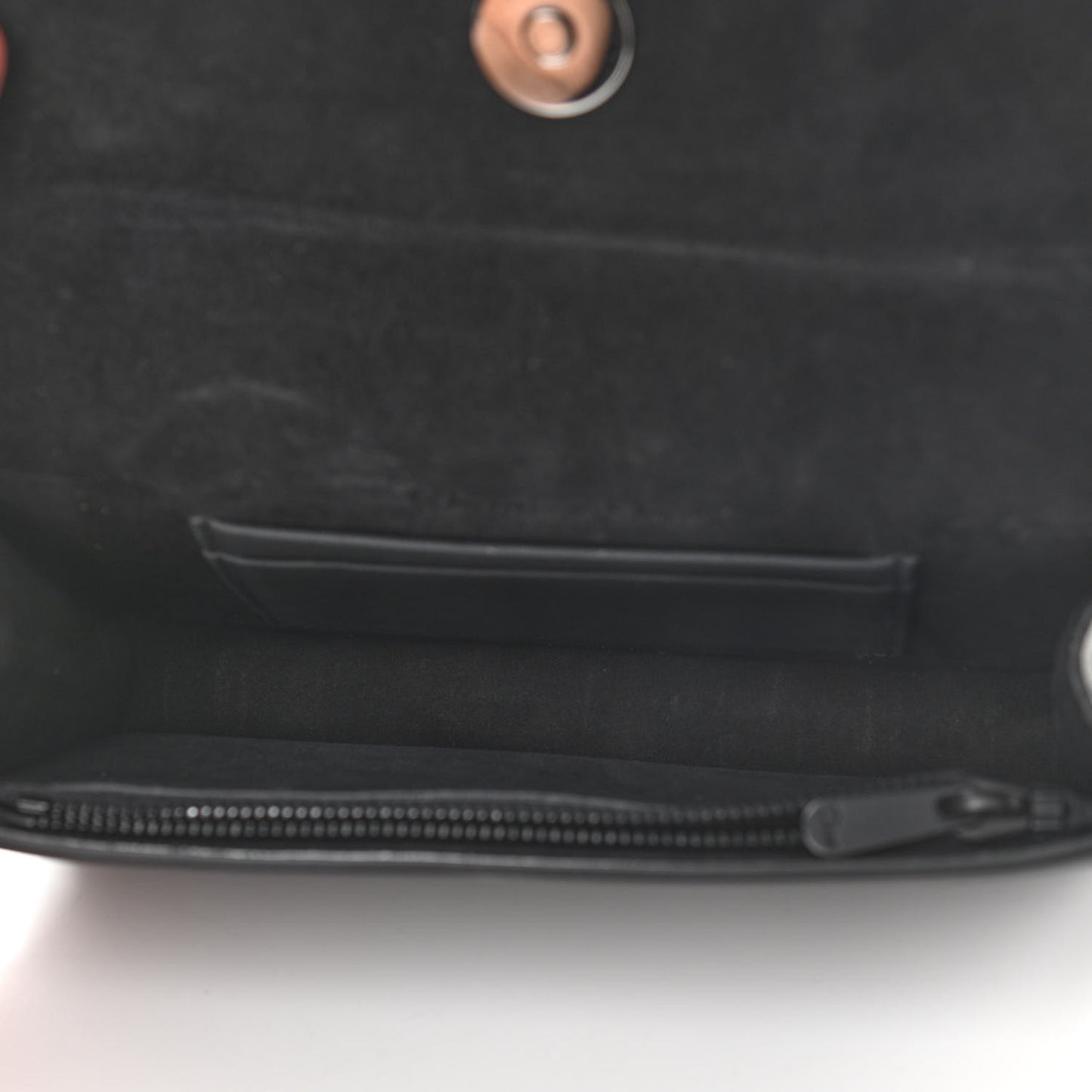 Ultra Matte Calfskin Saddle Belt Bag Black