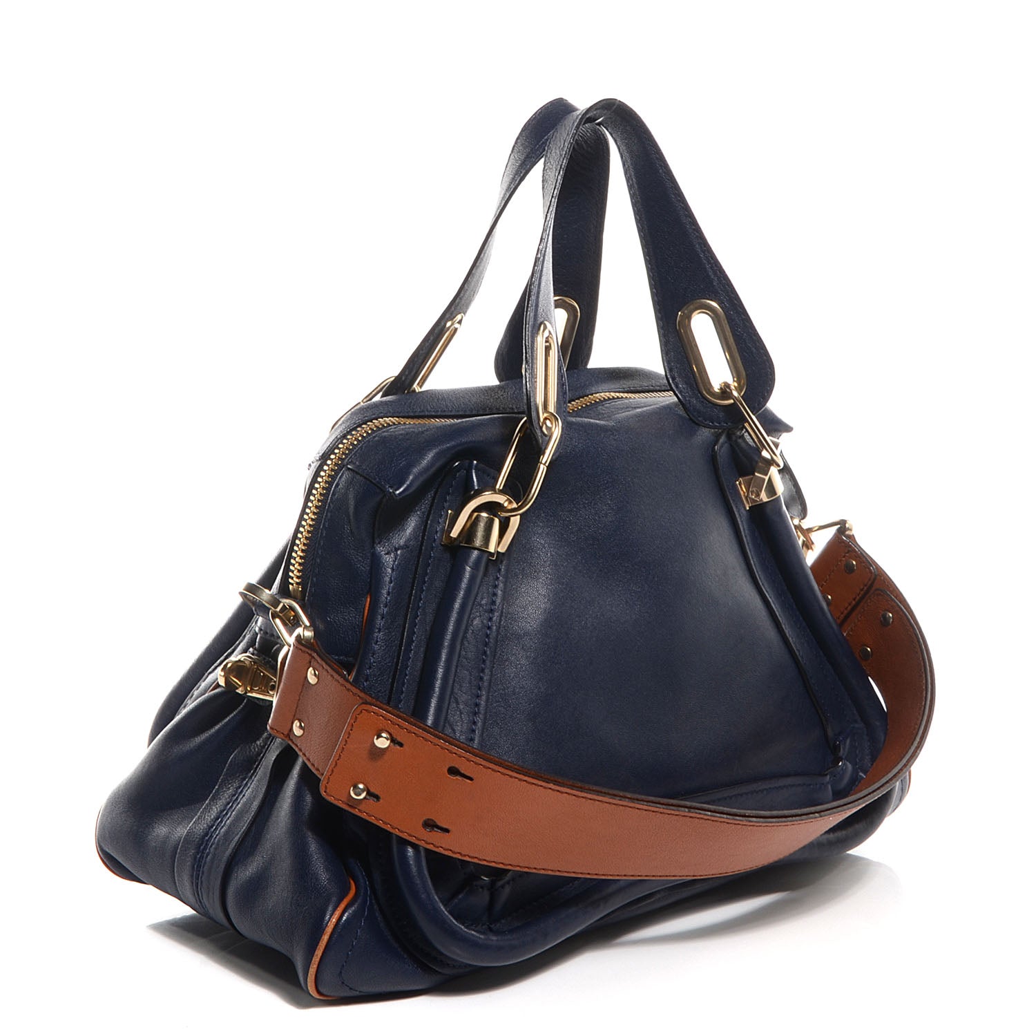 Chloe Calfskin Medium Military Paraty Blue 4 of 11