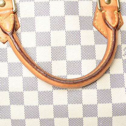 Louis Vuitton Damier Azur Speedy 30 10 of 11