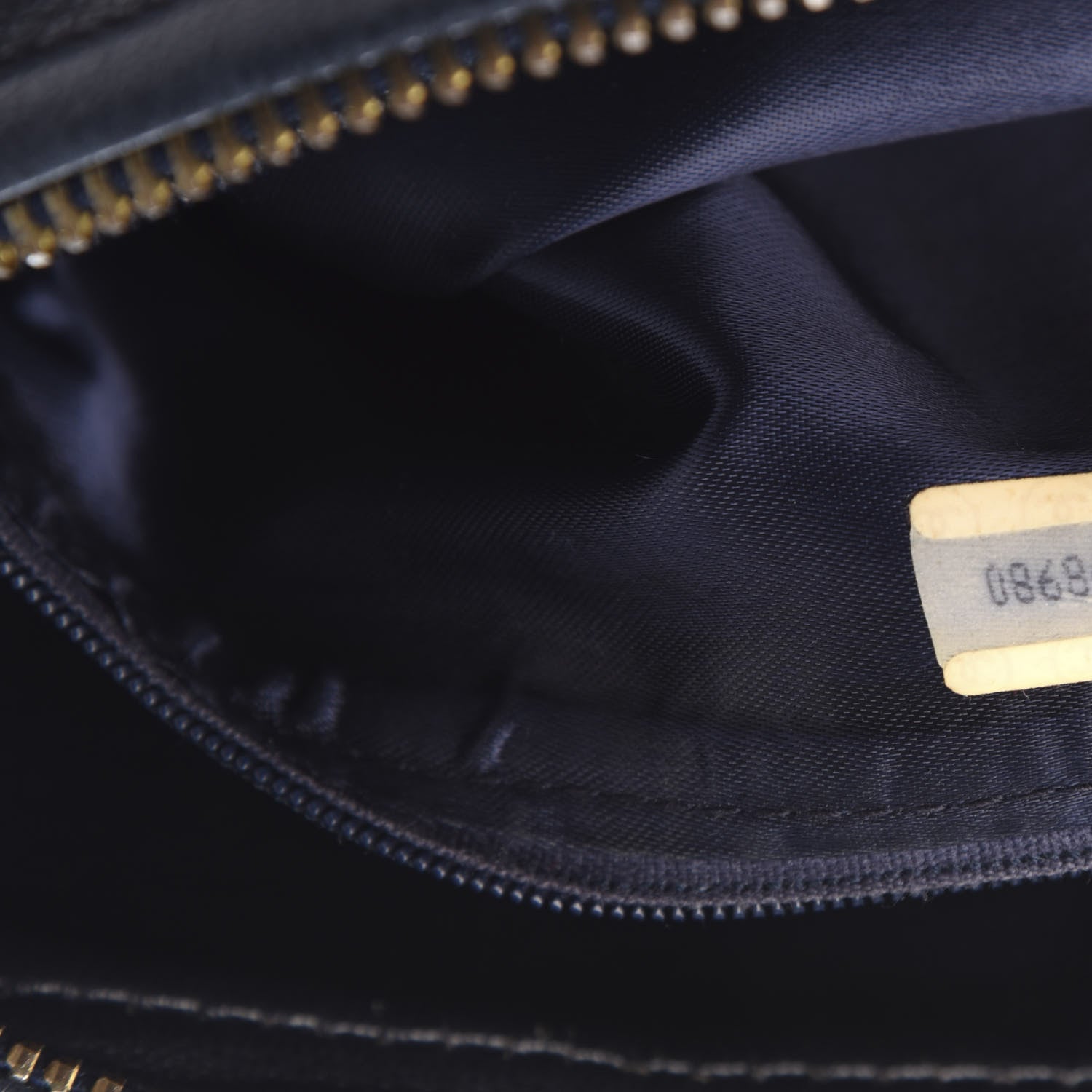 Chanel Lambskin Quilted CC Tassel Camera Case Navy 8 of 12