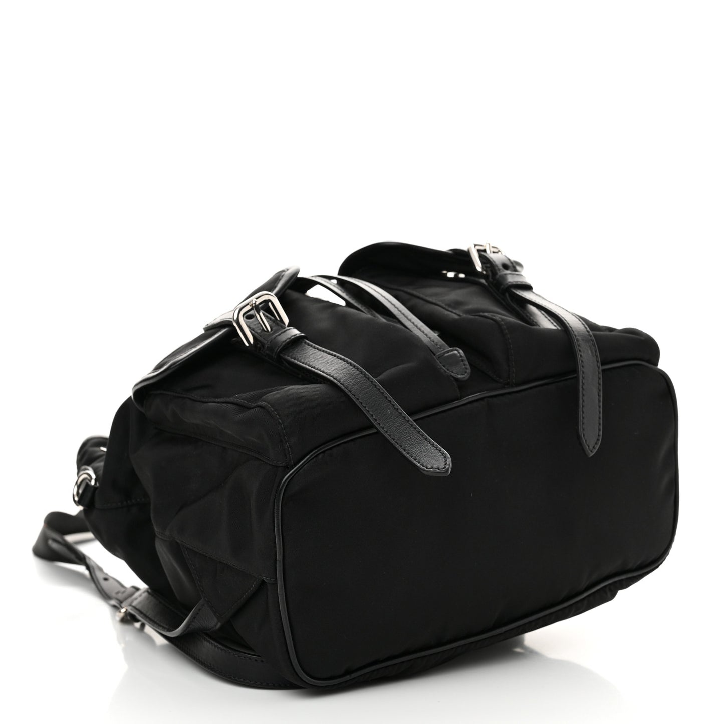Tessuto Nylon Vitello Backpack Black