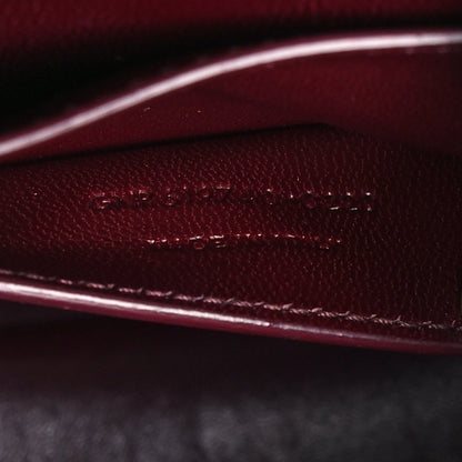 Saint Laurent Snakeskin Small Kaia Satchel Burgundy 7 of 10