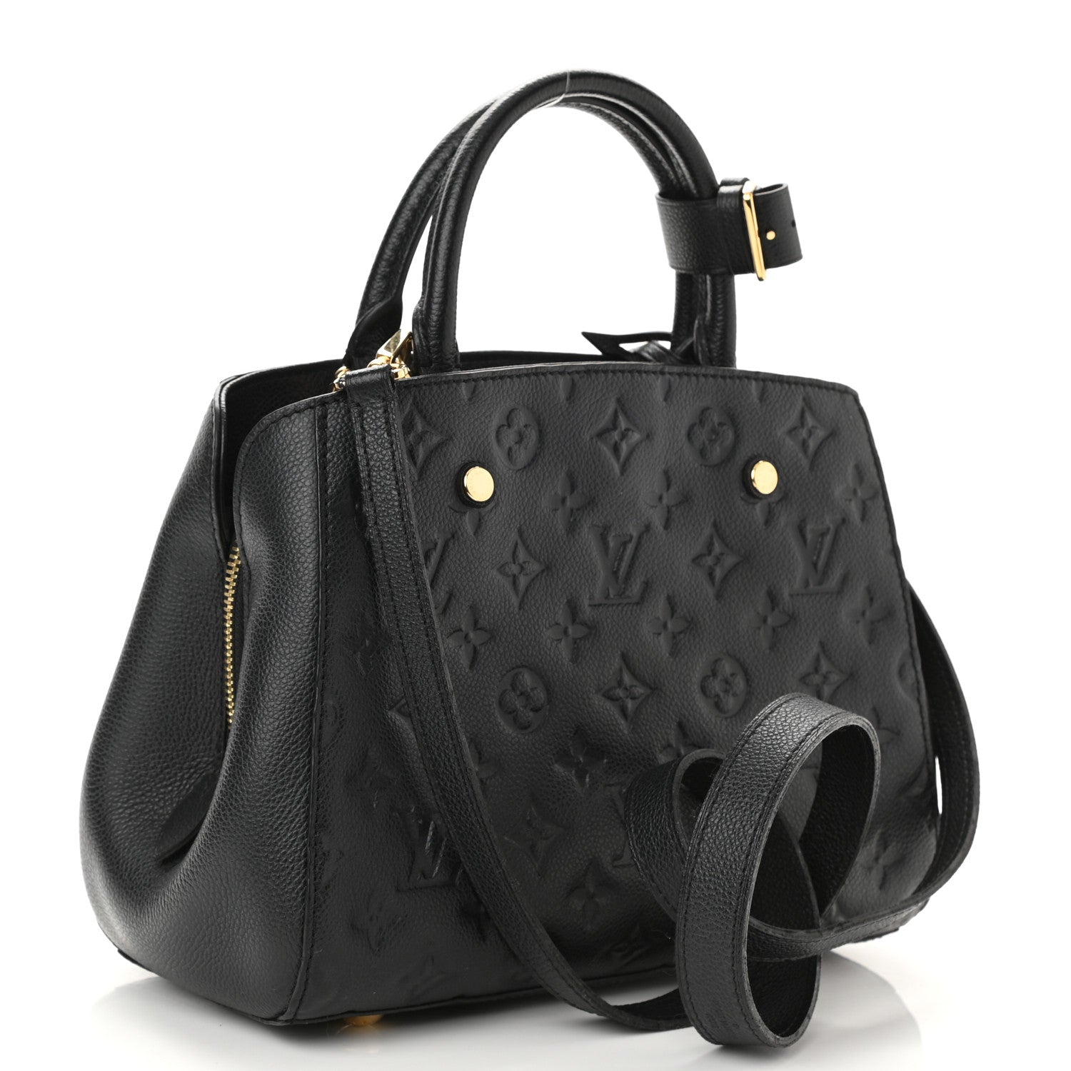 Louis Vuitton Empreinte Montaigne BB Black 3 of 8