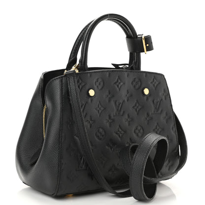 Louis Vuitton Empreinte Montaigne BB Black 3 of 8