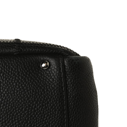Chanel Caviar Square Stitched Tote Black 13 of 15