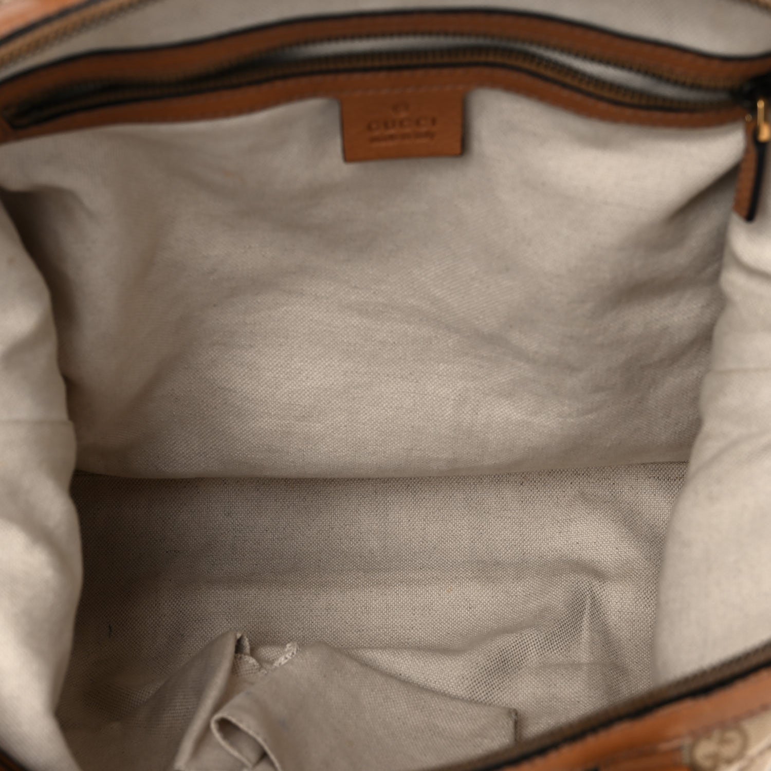Gucci Monogram Web Medium Rania Top Handle Bag Sand 4 of 30