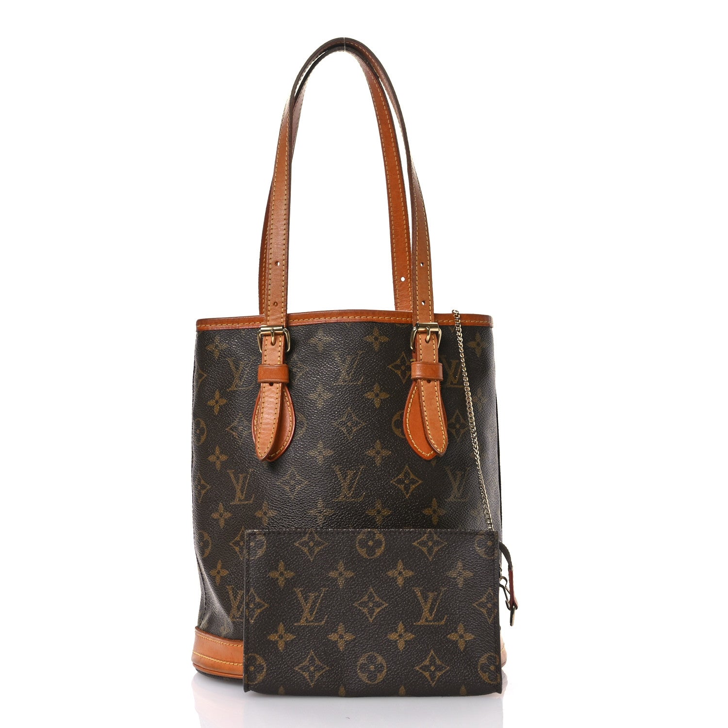 Louis Vuitton Monogram Petit Bucket 23 3 of 16