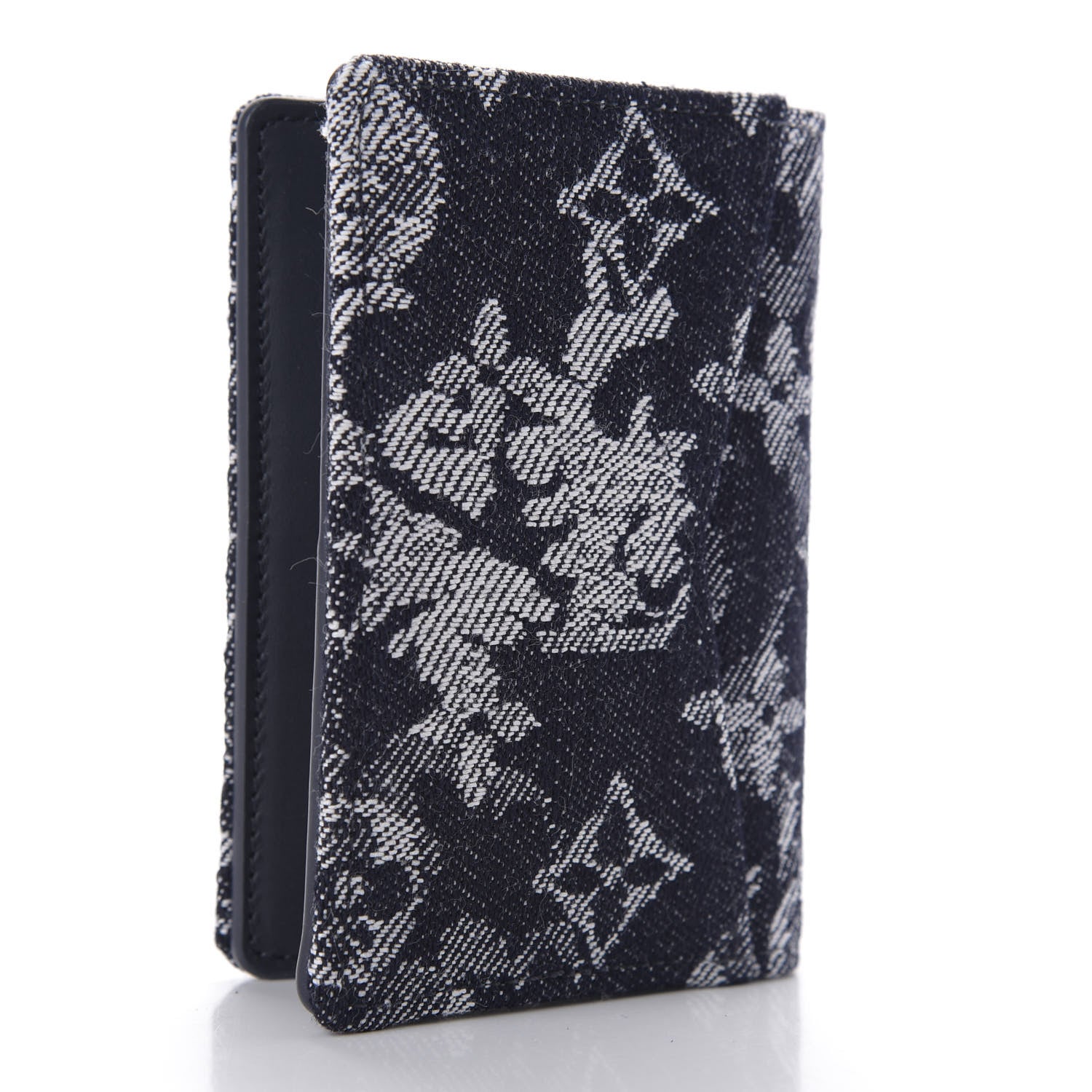 Louis Vuitton Monogram Tapestry Pocket Organizer Bleu 3 of 8