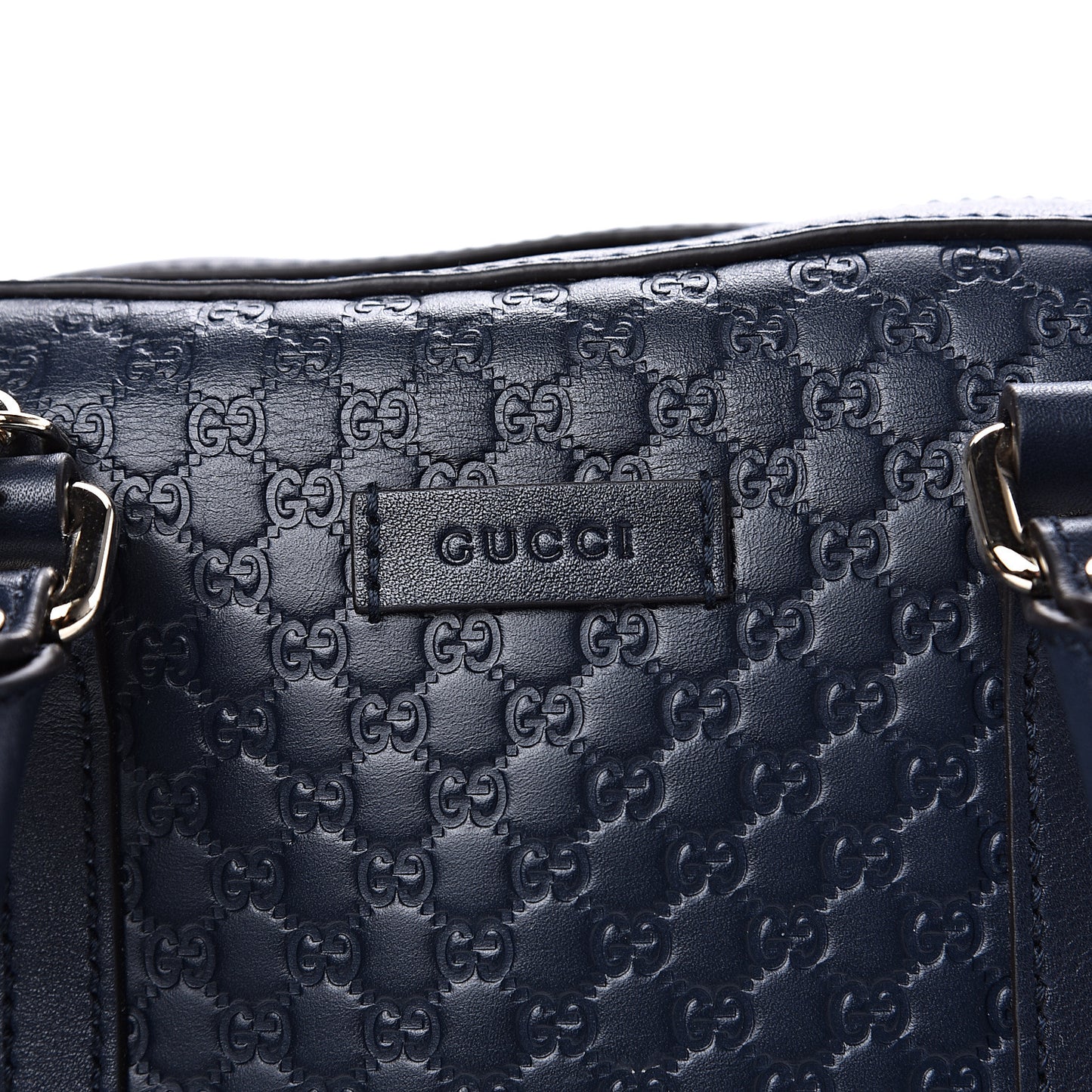 Soft Microguccissima Small Crossbody Bag Blue