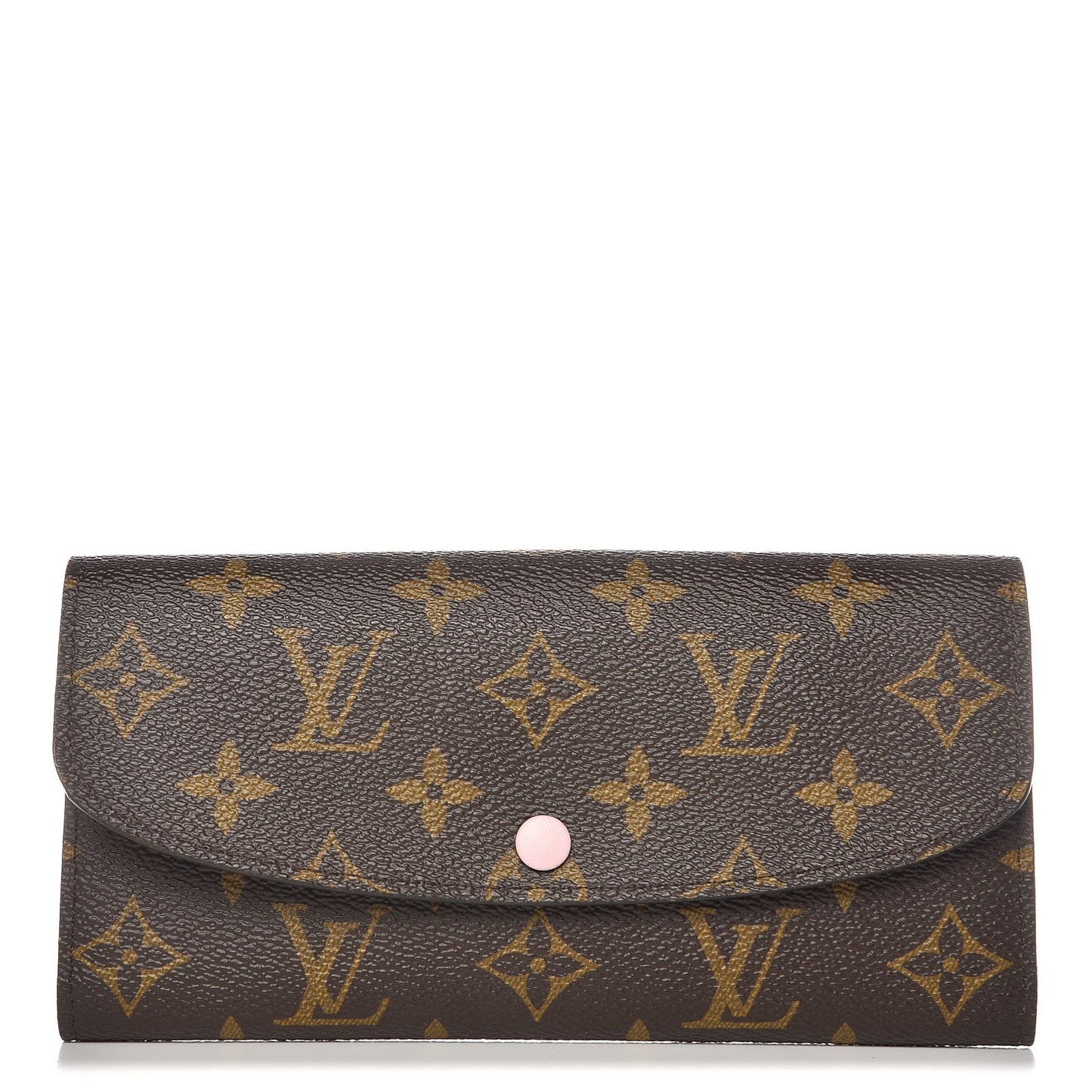 Monogram Emilie Wallet Rose Ballerine