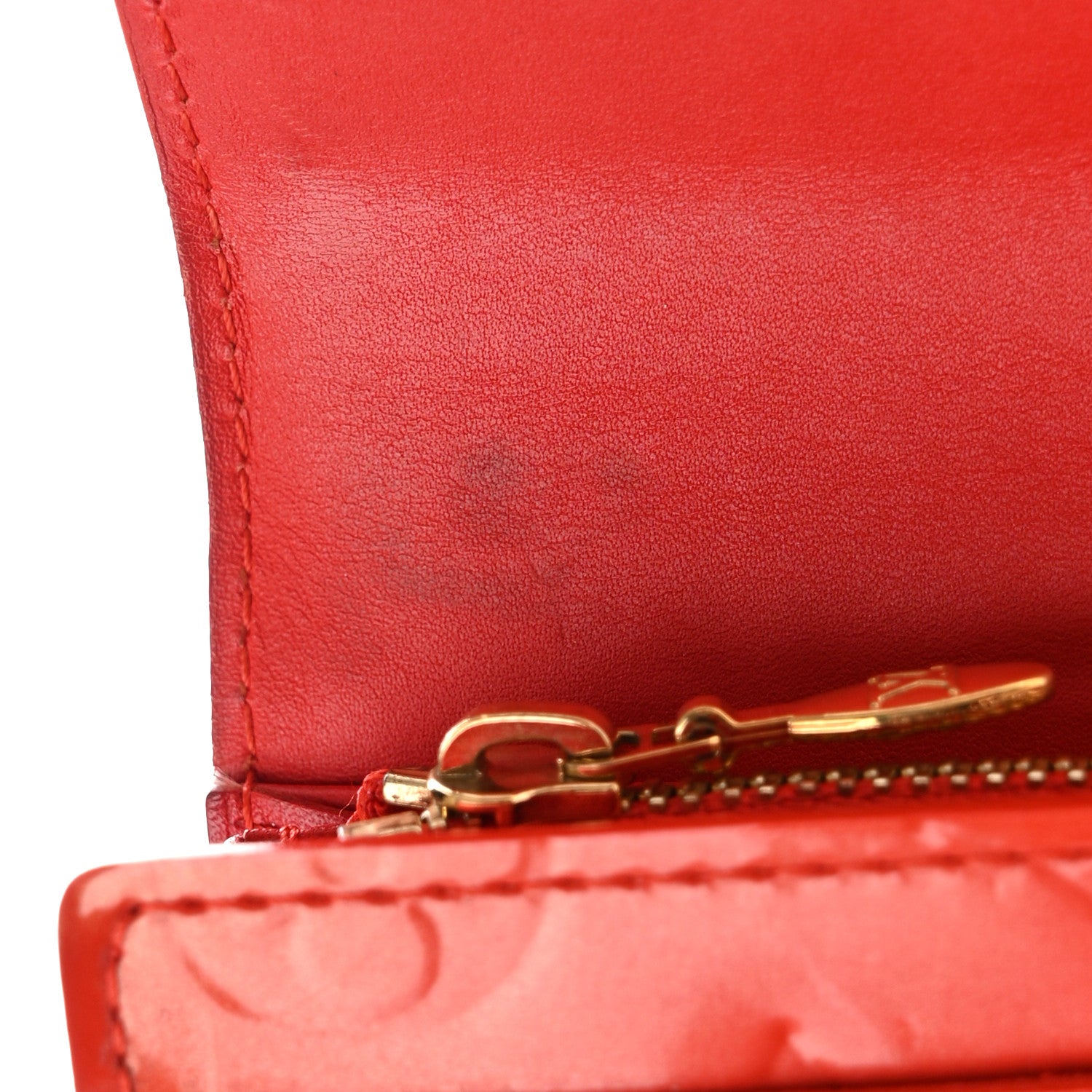 Louis Vuitton Vernis Sarah Wallet Rouge Grenadine 9 of 13