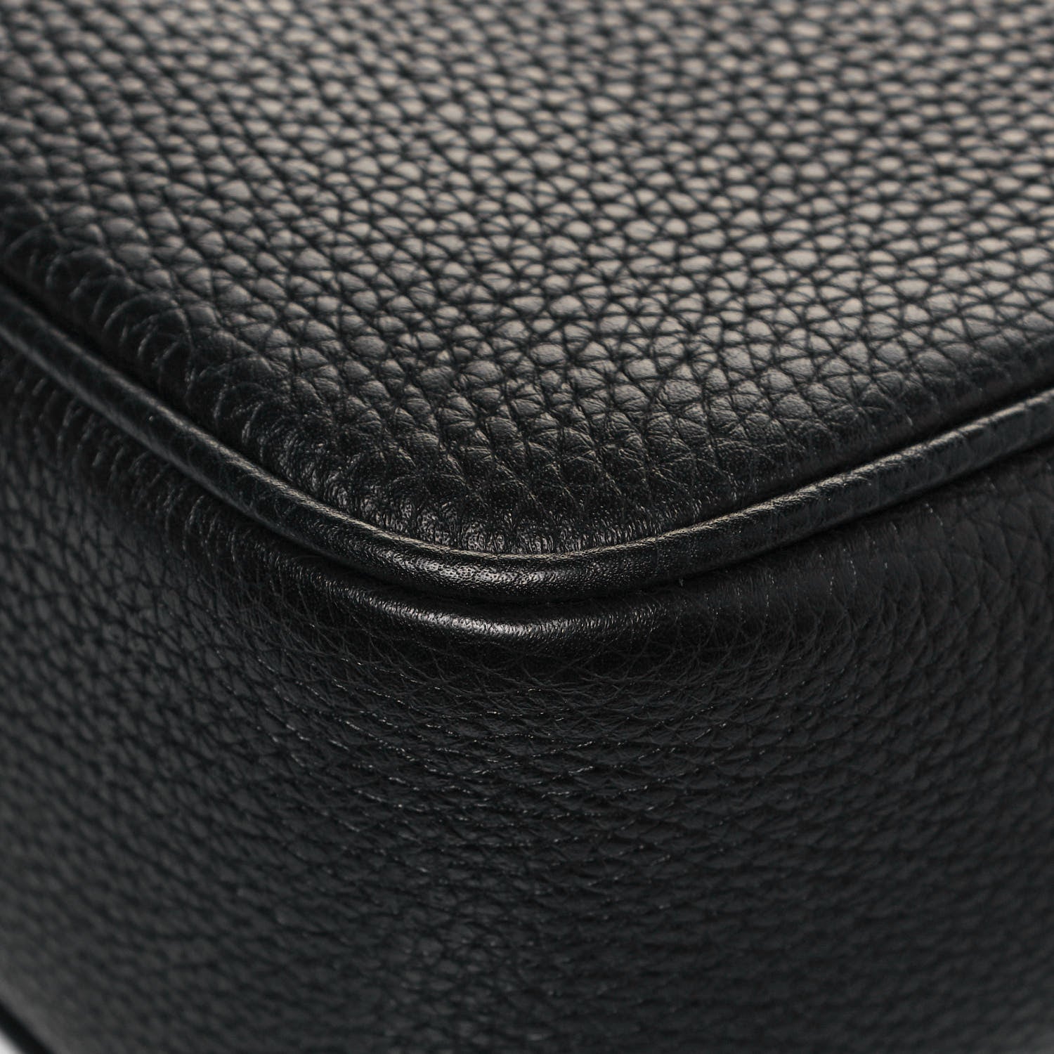 Gucci Pebbled Calfskin Small Soho Disco Bag Black 12 of 13