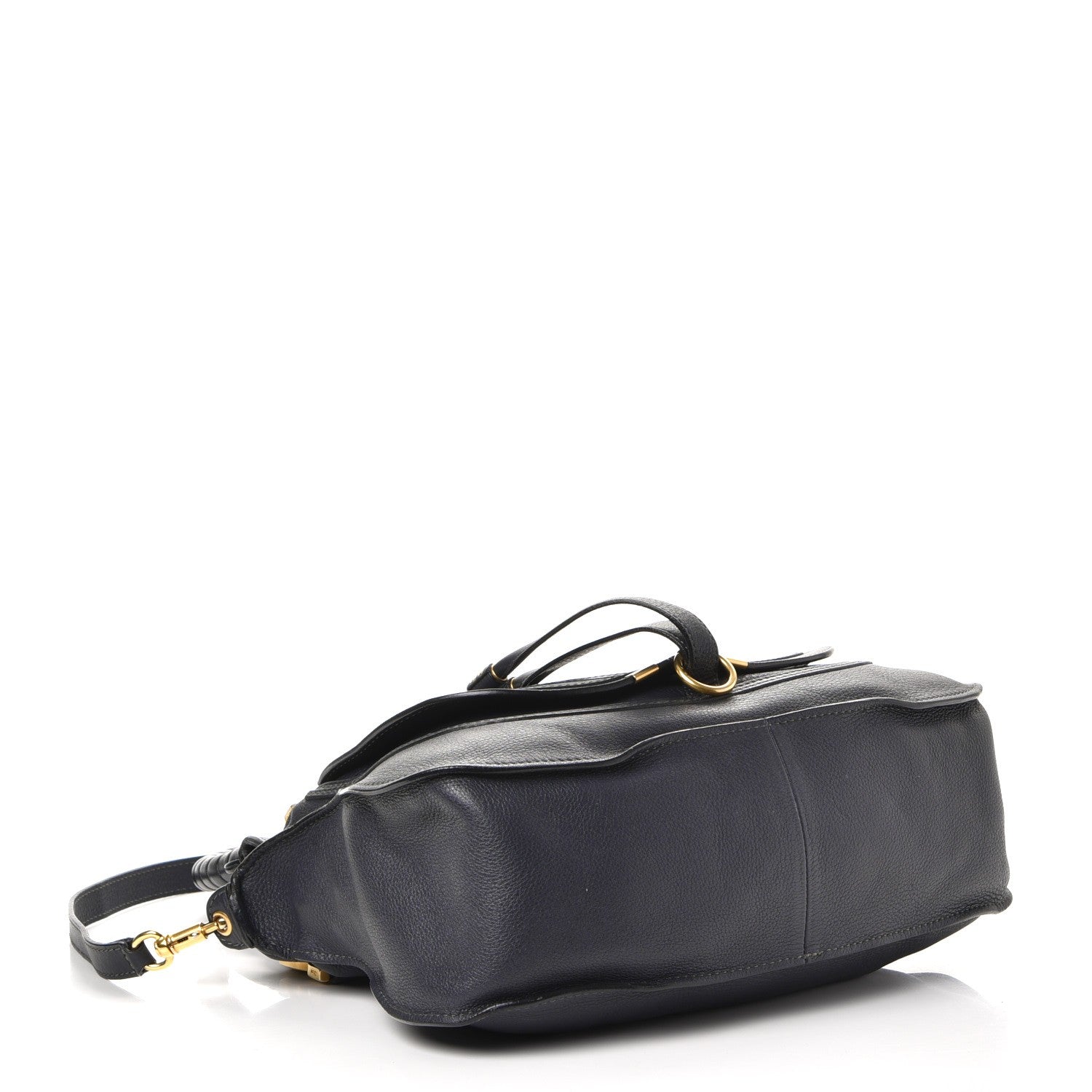 Chloe Calfskin Small Marcie Satchel Teal 5 of 9