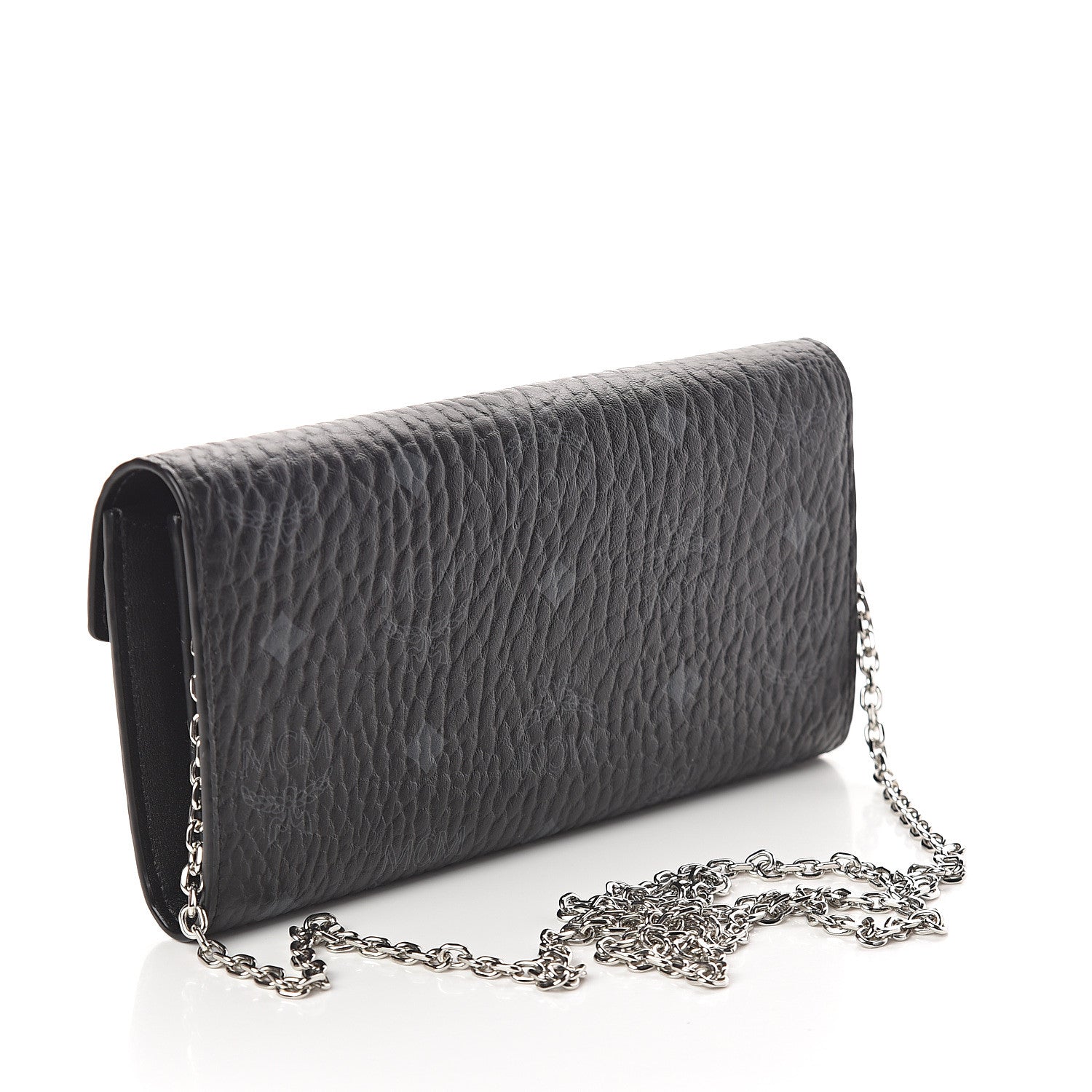 MCM Visetos Large Patricia Wallet On Chain Black 2 of 6