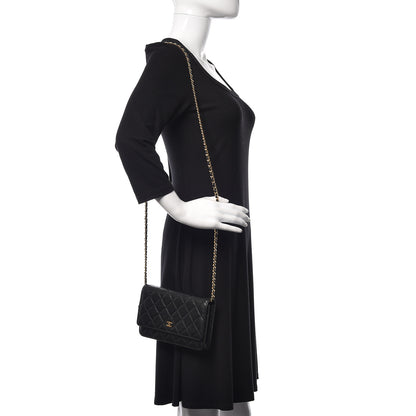Chanel Caviar Quilted Wallet On Chain WOC Black 2 of 11