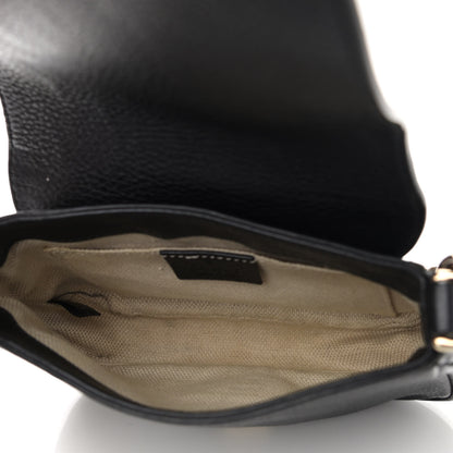 Gucci Pebbled Calfskin Small Soho Flap Crossbody Black 5 of 12