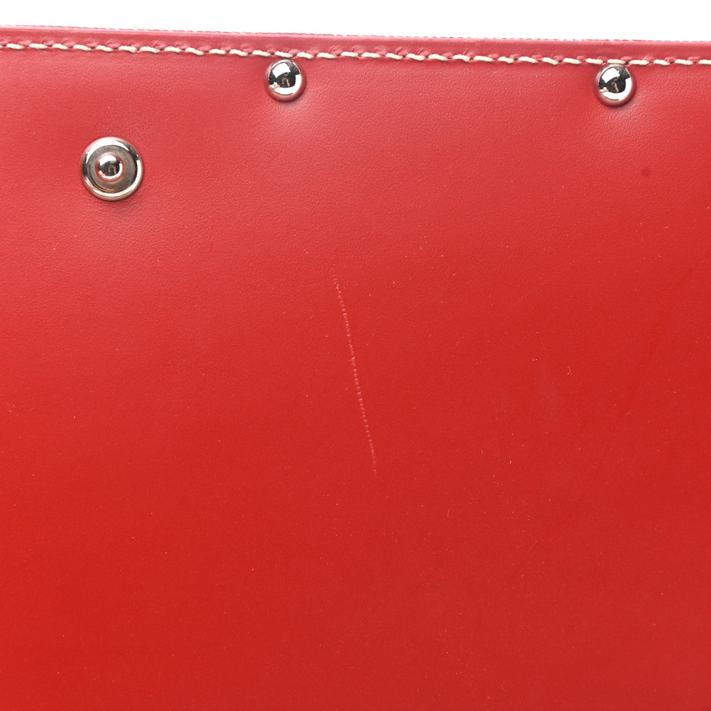 Goyardine Monte Carlo Bois Clutch Red