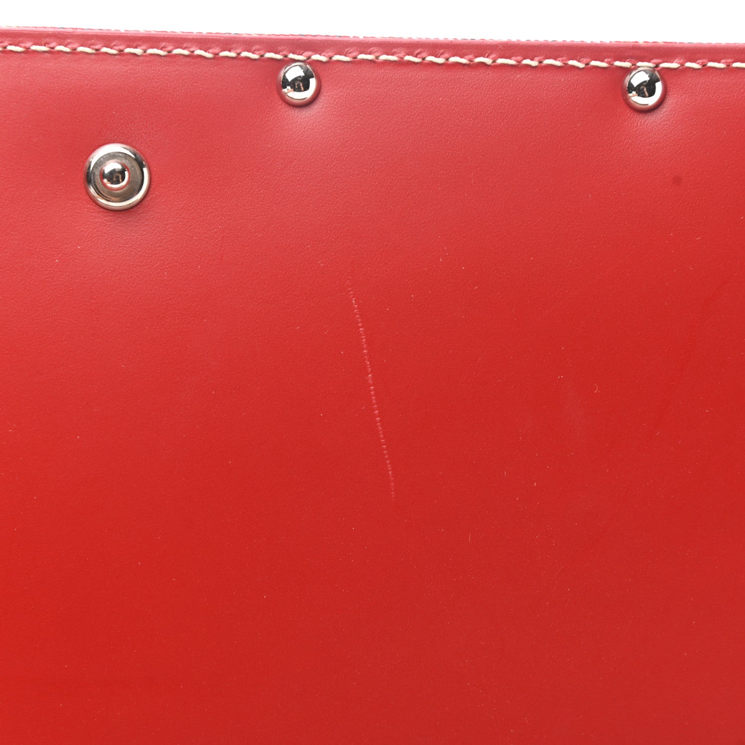 Goyard Goyardine Monte Carlo Bois Clutch Red 7 of 8