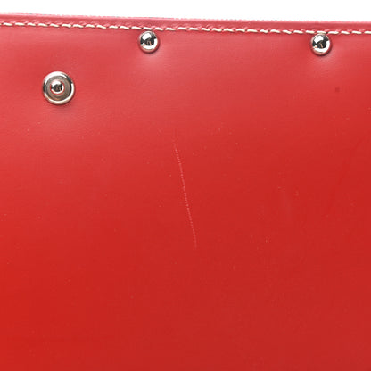 Goyard Goyardine Monte Carlo Bois Clutch Red 7 of 8