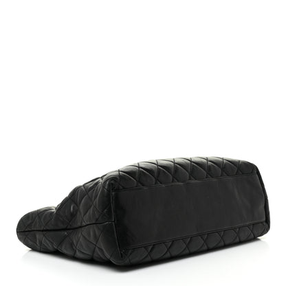 Chanel Lambskin Quilted Tote Black 3 of 30